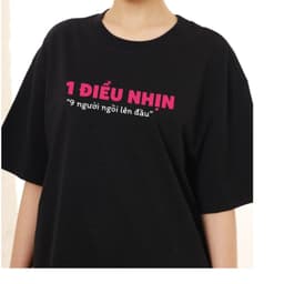 Áo 1 Điều Nhịn 9 Người Ngồi Lên Đầu Câu Nói Hài Hước Công Sở Văn Phòng Cho Nam Nữ Oversize Cotton 7
