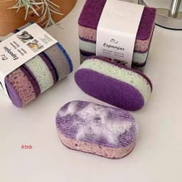 Sét 3 miếng bọt biển rửa chén bát 2