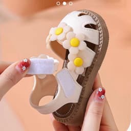 [Form To] Dép Sandal Đính Hoa DépTập Đi Cho Bé Gái Tập Đi Từ 6 Tháng Đến 3 Tuổi Chống Trơn Trượt 2026 [MD3] 8
