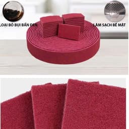 [ Rẻ khi mua combo ] Cuộn Chà Đáy Xoong Nồi Dài 1m Làm Sạch Mảng Bám Miếng Chà Vệ Sinh Bếp đồ dùng trong gia đình. 1