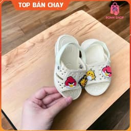 Dép Tổ Ong Có Quai Cho Bé Dưới 3 Tuổi _ Lê Chun Dành Cho Bé Tập Đi Siêu Nhẹ Siêu Êm chân 9-16cm Bonnshop 6
