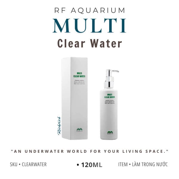 Dung dịch Clearwater làm trong nước bể cá tức thì