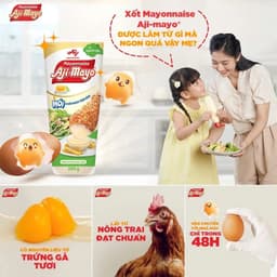 CHÍNH HÃNG FULL VAT xốt mayonnaise 260gam 3