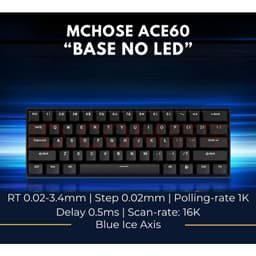 Bàn phím cơ Gaming từ tính Mchose Ace60, Ace68, Ace68 V2 | Rapid Trigger | 1000hz | 8000hz 3