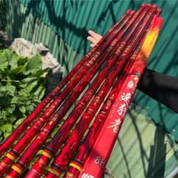 Cần Câu Kẻ Huỷ Diệt 8H – Siêu Cứng – Tặng Nhẫn & Ngọn Phụ, Trục – Cần Tay Carbon Chuyên Cá Lớn 5