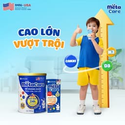 (Date mới) Sữa Bột MetaCare Xanh - Bé Tăng Cân Khoẻ Mạnh, Tăng Cường Đề Kháng, Phát Triển Chiều Cao 5