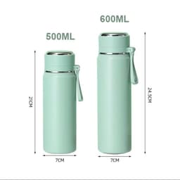 Bình Giữ Nhiệt 4 Lớp Chất Liệu Inox 316 Giữ Nhiệt Tới 12h Dung Tích 500ml Có Quai Cầm Tiện Lợi 9