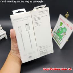[Chính Hãng-FULLBOX] Cáp Sạc Siêu Nhanh 5A 22.5W 40W 66W Super Charge hỗ trợ Huawei P20/P30 2