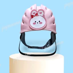 Nón Bảo Vệ Đầu Có Chắn Bụi Cho Bé - Mũ Bảo Hộ Trẻ Em - Mũ Bảo Vệ Đầu Bé Tập Ngồi Xe Có Tấm Chắn Bụi 4