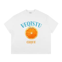Áo Thun Local Brand VEQISTU "Quýt Làm Cam Chịu", Áo Thun Boxy Form Rộng Unisex Nam Nữ 250Gsm Cotton 6