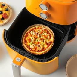 ZOOMING 50 Khay Giấy Pizza, Chảo Pizza Dùng Một Lần Chống Dính Tròn, Ứng Dụng Nướng Bánh Giấy Chống Mỡ Đa Kích Thước 5