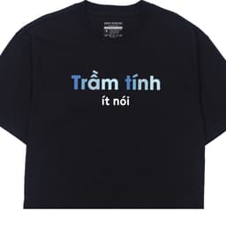 Áo Thun Trầm Tính Ít Nói Câu Nói Tính Cách Tặng Bạn Bè Nam, Nữ. Form Oversize 100% Cotton 4