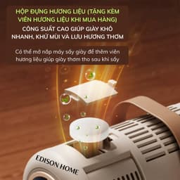 Allieuka-Máy sấy giày khử mùi đa năng Home,4 lá khử trùng bằng tia UV, thiết kế gập gọn tiện lợi 4