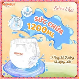 Bỉm Quần MOMOJI EXTRA SOFT Siêu Thấm Hút đủ size 6