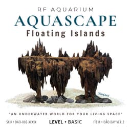 RF Aquarium l Layout Đảo Bay Ver 2 - Driftwood Tiểu Cảnh Thủy Sinh Đa Dạng Kích Thước 1