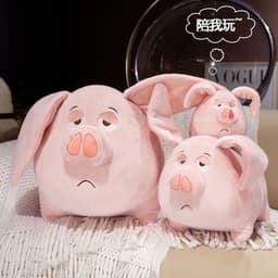 Gấu Bông Dumb Dễ Thương Nezha Mount Flying Pig Soothing Doll Quà Tặng Sinh Nhật Nữ 2026 nhà Miu Gấu Xinh 5