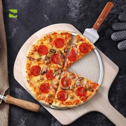 Tooppnn 12inch không dính bánh pizza Màn hình Pan bakeware khay nướng mới 6