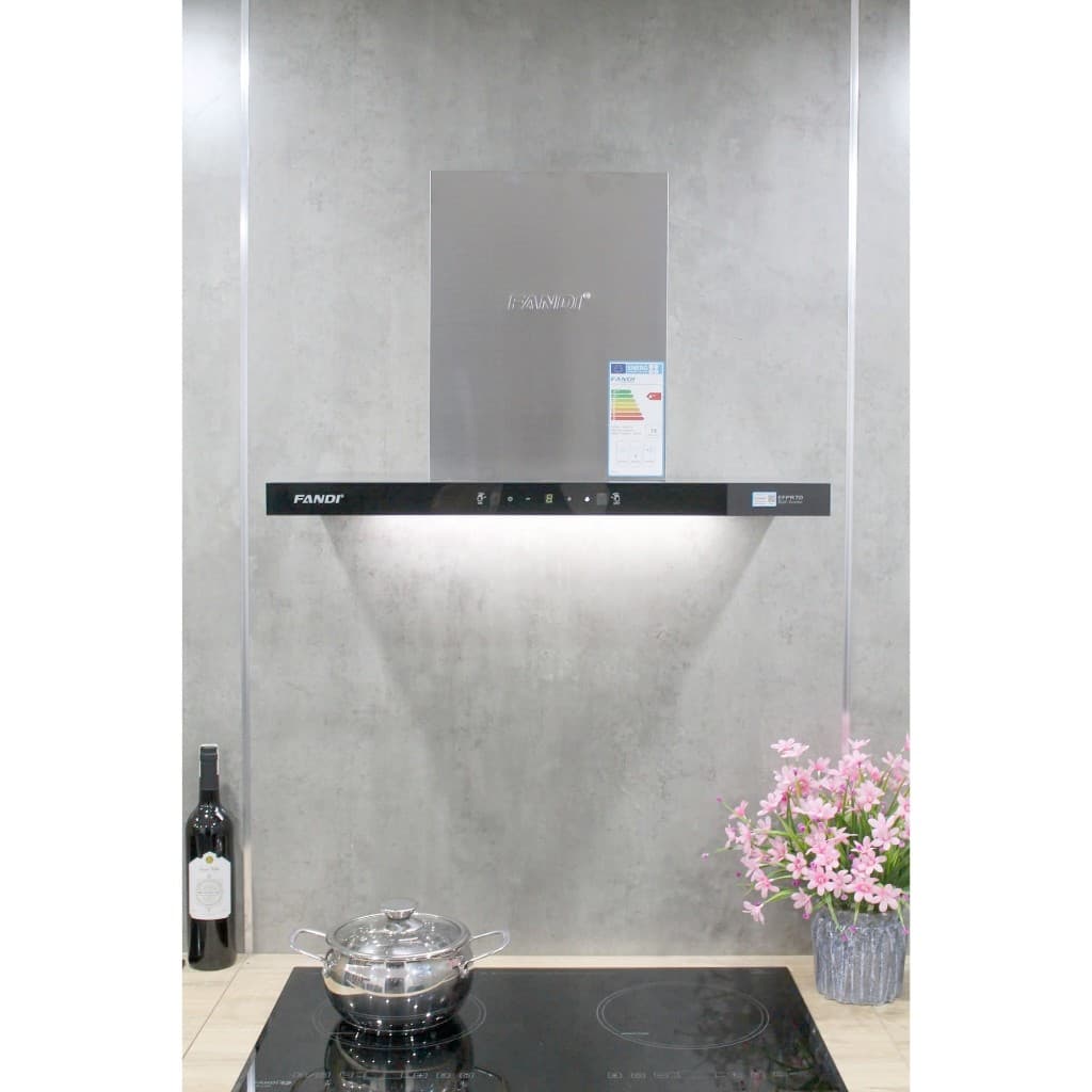 Máy hút mùi FANDI EFPR70 | Nhập khẩu Malaysia | Công suất 1400m3/h | Bảo hành toàn quốc 3 năm