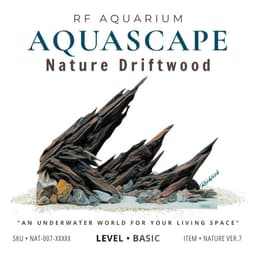 Layout Nature Ver.7 | Tiểu Cảnh Nghệ Thuật Được Chế Tác Thủ Công Từ Gỗ Lũa Tự Nhiên | RF Aquarium 1