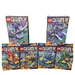[ Không in lưng ] Đồ chơi mô hình xếp hình nhân vật Nexo Knᶖgt Future Heroes OBM -35 pcs 1