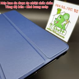 [Ảnh Thật] Bao Da iPad 10.2" Gen 7/8/9 2019/2020/2021 Gấp 3 Khúc Lưng Cứng Có Nam Châm 5