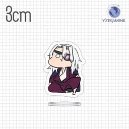 Mô hình, móc khóa KIMETSU NO YAIBA ver MẮT TRÒN Standee 3cm 5cm, làm quà tặng bạn bè, trang trí góc học tập, Treo balo 5