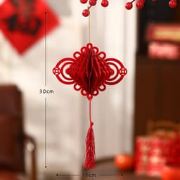 2026 3D Trung Quốc Tổ Ong Giấy Trang Trí Năm Mới Treo Lễ Hội Mùa Xuân Tiếp Liệu Đồ Trang Trí 9
