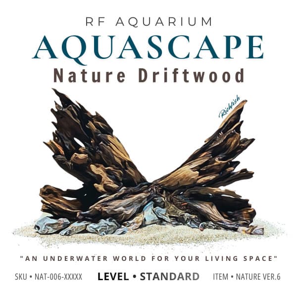 Layout Nature Ver.6 Dùng Trang Trí Bể Cá Thuỷ Sinh 30-40cm | RF Aquarium