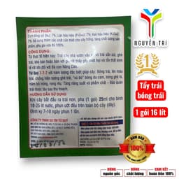 Phân Bón NPK Tứ Quý 7-7-7 - Hỗ Trợ Bóng Trái, Lên Màu, Đẹp Da, Giảm Ghẻ Trái (Gói 25ml) 2