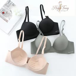 Áo Ngực Nữ Đúc Su Không Gọng Nâng Ngực Mềm Mại Thoáng Mát DAN L&U A26 2
