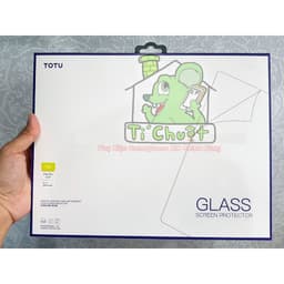 [Chính Hãng TOTU] Kính CL iPad PRO 12.9" 2018/2020/M1 2021/M2 2022 Cường Lực 9H-2.5D Trong Suốt 4