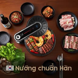 Bếp nướng quay tròn, không mùi, không khói Easy Grill ĐỨC - Bản điện tử 1