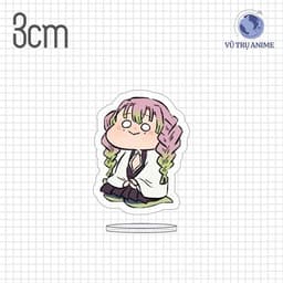 Mô hình, móc khóa KIMETSU NO YAIBA ver MẮT TRÒN Standee 3cm 5cm, làm quà tặng bạn bè, trang trí góc học tập, Treo balo 6