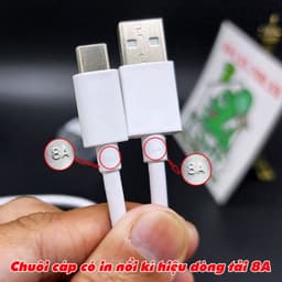 [ZIN Bóc Máy] Cáp OPPO / REALME 8A Sạc Siêu Nhanh SuperVOOC 80W Type-C DL129 Chính Hãng 5