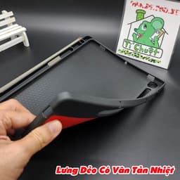 [Có Khay Bút] Bao Da MTB Samsung Tab S10 LITE/ S10 FE/ S9 11"/ S9 FE 10.9" Lưng Dẻo PU Gấp 3 Khúc 7