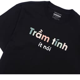 Áo Thun Trầm Tính Ít Nói Câu Nói Tính Cách Tặng Bạn Bè Nam, Nữ. Form Oversize 100% Cotton 8