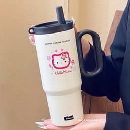 BÌNH GIỮ NHIỆT SIÊU XINH – ĐỐN TIM MỌI ÁNH NHÌN   Hình Hello Kitty ngọt ngào, màu sắc nhẹ nhàng apin 3