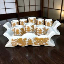 [FULL SET] Bộ thờ men trắng Phúc Lộc Thọ RỒNG VIỆT cao cấp Gốm Bát Tràng - hoàn hảo bàn thờ gia tiên 8