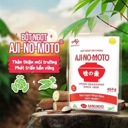 CHÍNH HÃNG FULL VAT COMBO 20 gói Bột ngọt hạt lớn Ajinomoto gói 454g 2