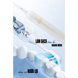 Set 2 đầu thay thế cho đầu bàn chải điện Wisezen TB01 REISONIC H610 Pro Minh House làm sạch răng 8