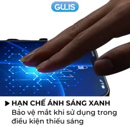 Kính Cường Lực iPhone Voi g Siêu Cứng ip 6-15PROMAX, Cường lục voi trong suốt GULIS 9