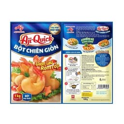 Chính Hãng FullVat ComBo 10 Gói Gia Vị Nêm Sẵn Aji-Quick® Bột Chiên Giòn 150g Gói 3
