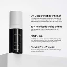 [HÀNG CÔNG TY] Theramid Copper Peptide Serum 30ml - Tinh chất Peptide Đồng phục hồi và trẻ hoá da 3