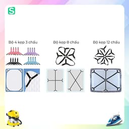 HM66563 Bộ 4 Kẹp giữ cố định Ga Giường Drap Chống Xê Dịch HM68 4