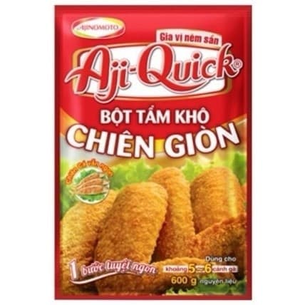 Bột tẩm khô chiên giòn aji quick 42g
