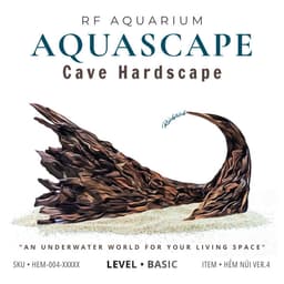 Layout Thuỷ Sinh Hẻm Núi Ver.4 | Nghệ Thuật Tái Tạo Lại Cảnh Quan Từ Gỗ Đá Cho Bể Thuỷ Sinh | RF Aquarium 1
