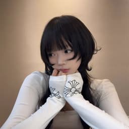 Áo thun dài tay in hình chữ thập phong cách retro Mỹ dành cho nữ mùa thu đông mới đáy thiết k 5