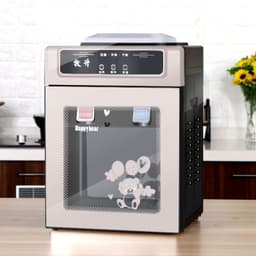 ( Sẵn) Máy làm nước nóng lạnh để bàn, làm đá, nhỏ gọn, tự động hoàn toàn, dùng cho ký túc xá, nước  3