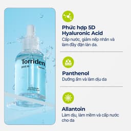 Serum Cấp Nước Đa Tầng, Phục Hồi Và Làm Dịu Da DIVE IN Torriden 50ml | Skin Lab 5
