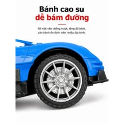 Bugatti điều khiển từ xa xe đua đồ chơi dành cho trẻ em sạc bốn chiều xe thể thao điện tốc độ cao chuyên nghiệp 3